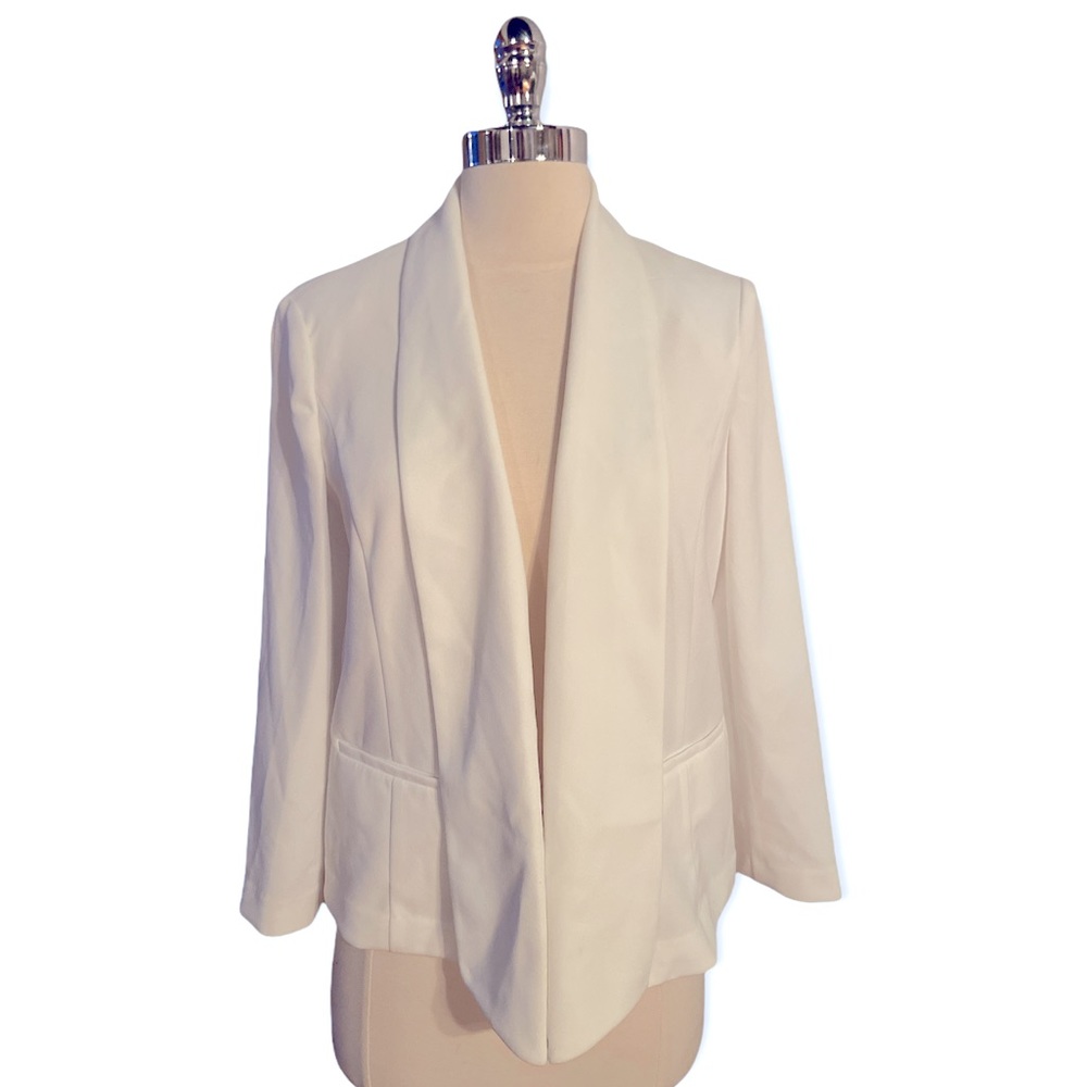Anne Klein white blazer small